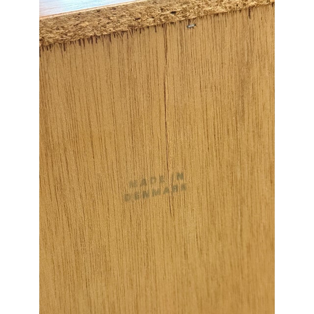 Vintage MCM Danish Modern Teak Four Drawer Chest, Dresser, Bedroom Storage For Sale - Image 14 of 14