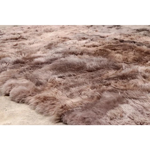 Lambswool Rug fromTaiga Lambert, Germany, 1970s For Sale - Image 4 of 10