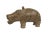 Mid 20th Century Vintage African Bronze Hippo For Sale - Image 5 of 5