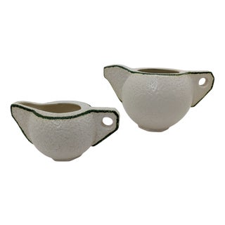 Vintage Art Deco Coffee Set, 1920s, Set of 2 For Sale