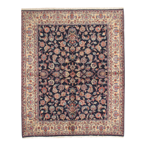 Antique Persian Mashad Wool Rug 6'7" X 8'1"