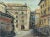 Pino Romanò, Square in Rome, Oil Painting, 1990s For Sale - Image 4 of 4