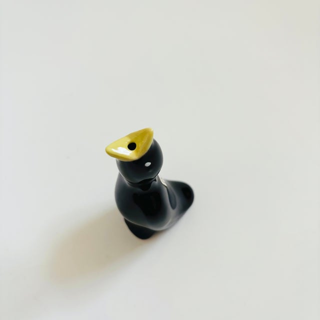 Mid-Century Modern Vintage Ceramic Pie Bird by Alfred Knobler, Japan For Sale - Image 3 of 11