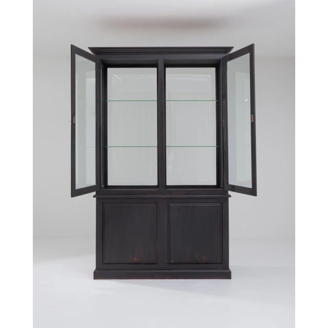 Vintage French Patinated Vitrine For Sale - Image 9 of 12