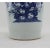 Ceramic Chinese Mid-Qing Dynasty Celadon Blue and White Vase For Sale - Image 7 of 12