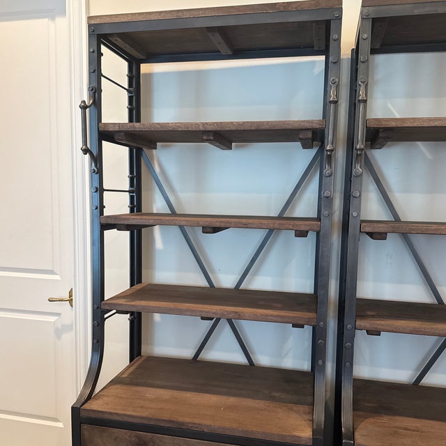 Excellent condition. This is for one item. An additional bookcase is listed for sale separately