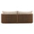 Rope Wrapped Teak Outdoor Sofa For Sale - Image 4 of 6