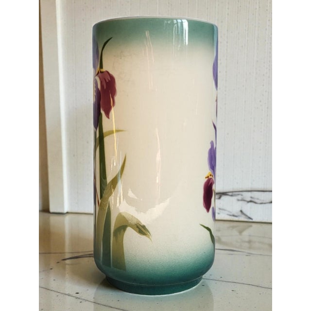 Art Nouveau Earthenware Roll Vase from Choisy Le Roi, 1890s For Sale - Image 4 of 8