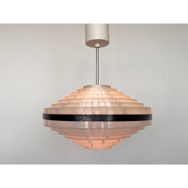 1970s Mid-Century Modern Space Age Pendant Light, 1970s For Sale - Image 5 of 9