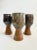 Mauve Hand Made Studio Pottery Wine Goblets - Set of 6 For Sale - Image 8 of 13