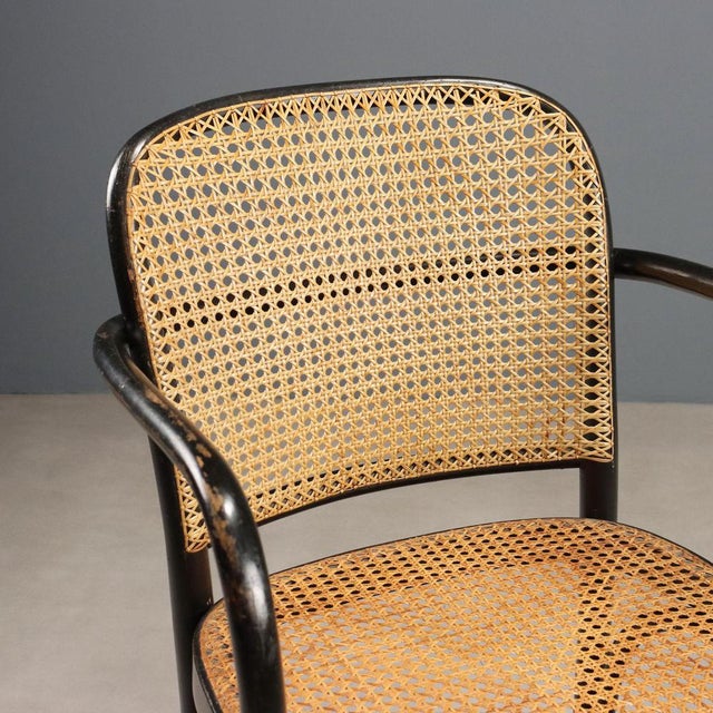 Thonet-Style Chair with Beech Wood Frame For Sale - Image 5 of 11