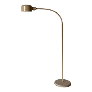 1970s Mid-Century Adjustable Gooseneck Floor Lamp. For Sale