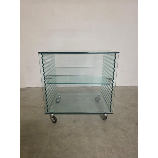 Serving Bar Cart by Ron Arad for Fiam, 1980s For Sale - Image 9 of 17