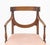 English Regency Style Mahogany Armchairs, Pair For Sale - Image 3 of 8