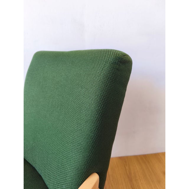 Green Vintage Lounge Chair by J. Jiroutek, Czechoslovakia, 1960s For Sale - Image 8 of 18