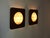 Pair of Italian wooden wall sconces from the 1960s. Wear and tear due to age and time. Up to 250V (Europe/UK Standard).The...