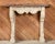 Tan Pair of Dennis and Leen Hadrian Stone Marble Top Wall Consoles For Sale - Image 8 of 18