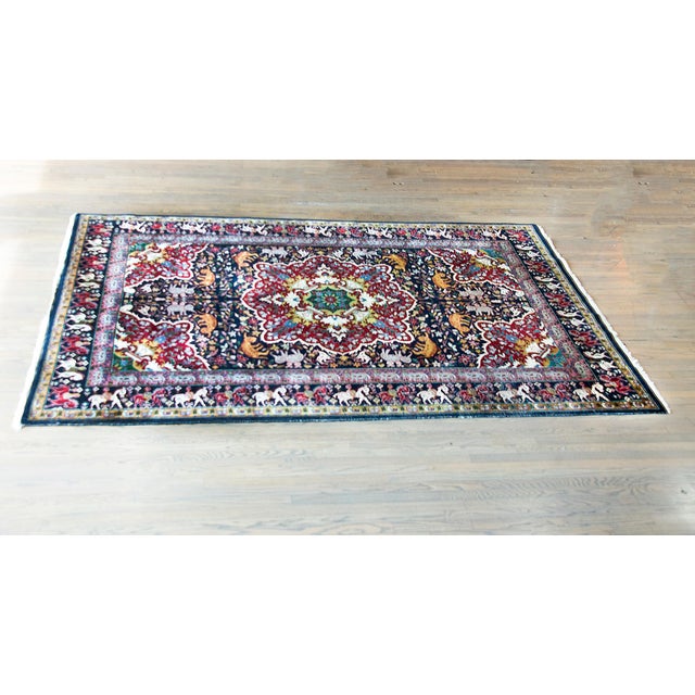 Early 20th Century Persian Tabriz Rug For Sale In Chicago - Image 6 of 15
