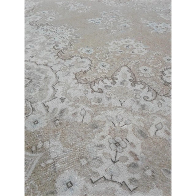 This stunning Vintage Kirman rug was hand-knotted in the early 1940s. Knotted with 75% wool & 25% cotton, the beautiful...