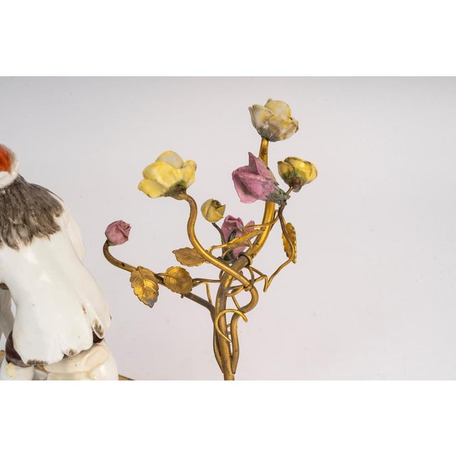 18th Century Porcelain Sculpture Depicting a Russian Peasant from Meissen For Sale - Image 5 of 8