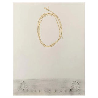 Antoni Tàpies, Cordill, 1971, Etching For Sale