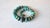 Modern Hubei Turquoise Beaded Necklace With Sterling Silver Turquoise Clasp, 21.5" For Sale - Image 3 of 10