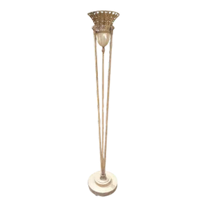 Fine Art Lamps Torchiere Floor Lamp "Midsummer Night's Dream" Acanthus Urn Shade
