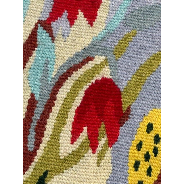 Modern French Aubusson Tapestry by Michèle Ray Vif Dargent, 1950s For Sale - Image 12 of 18