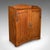 This is an antique estate gamekeeper's cabinet. A Scottish, oak table top or wall mounted clerk's cupboard in Arts &...