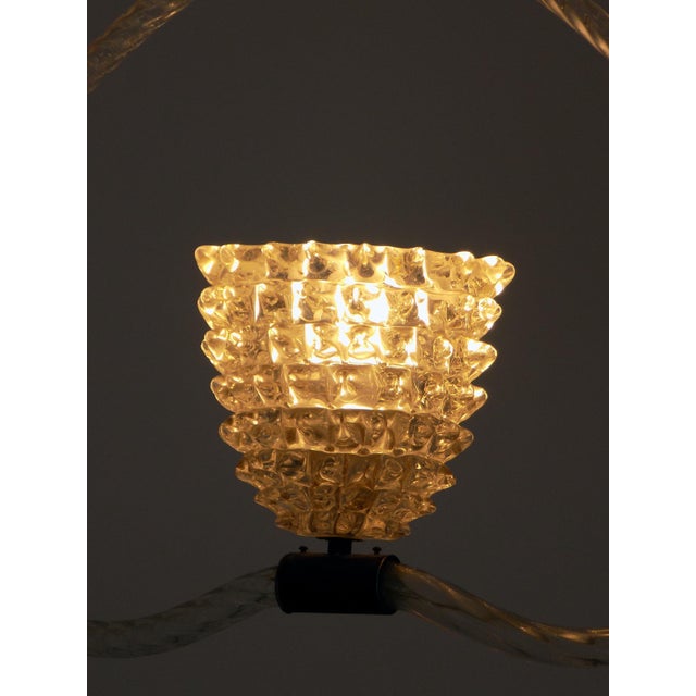 Vintage Pendant Lamp from Barovier & Toso, 1940s For Sale - Image 3 of 9