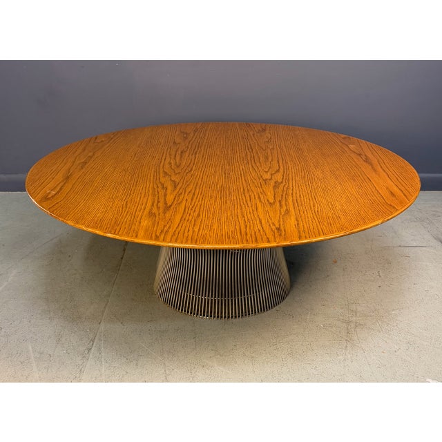 An authentic Warren Platner coffee table for Knoll International, from the celebrated Platner Collection first introduced...