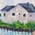 1950s Vintage Original Coastal Waterfront Landscape Oil Painting For Sale - Image 5 of 12