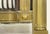 Metal Antique 19th Century Brass & Iron Coal Fireplace Insert For Sale - Image 7 of 9