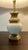 Metal Vintage Stiffel Hollywood Regency Style Brass & Cream Porcelain Table Lamps- A Pair For Sale - Image 7 of 18