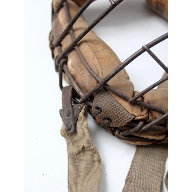 Vintage Baseball Catchers Gear Collection C. 1930s-1950s For Sale - Image 14 of 18