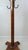 Brown Antique Mahogany Hall Tree Coat & Hat Stand With Lion Paw Feet, For Sale - Image 8 of 15