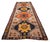 Vintage Turkish Kilim Rug Hand Woven Tribal Large Runner Rug - Neutral Earth Tone 4'4" X 12'10" For Sale - Image 4 of 18