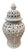 Vintage Pierced Ceramic Temple Jar / Lantern For Sale - Image 4 of 12