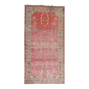 Zabihi Collection Khotan Worn Gallery Size Rug