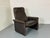 Metal Mid-Century Modern Brutalist Leather Lounge Chair from de Sede, 1960s For Sale - Image 7 of 8