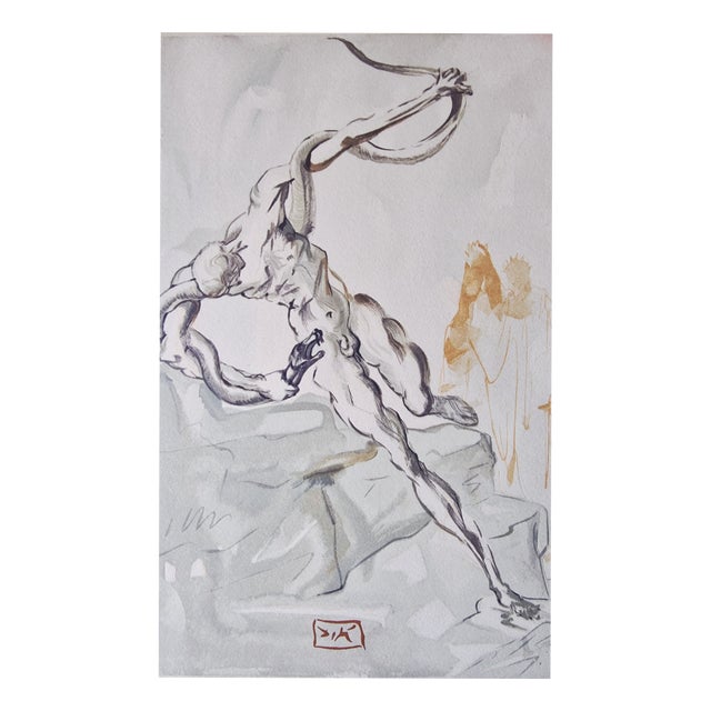 Salvador Dalí­, The Joy of the Blessed, 1960, Paper For Sale