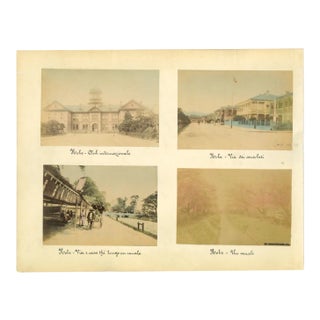 Unknown, Ancient Views of Kobe, Vintage Album Print, 1890s For Sale