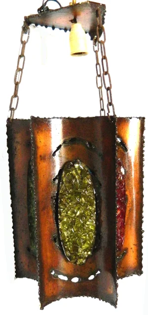 Vintage j.c. Accolay French Lantern