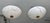 French 1980s French Directoire Style Incised Star Alabaster Flush Mounts - Pair For Sale - Image 3 of 18