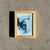 Vintage Boho Miniature Painting in Wood Frame For Sale - Image 4 of 7