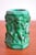 Beautiful Art Nouveau malachite glass vase by Frantisek Pazourek for Curt Schlevogt from the 1930s Executed by Heinrich...