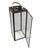 Elevate indoor or covered outdoor living spaces with this striking vintage-inspired floor lantern. Crafted with a sleek,...