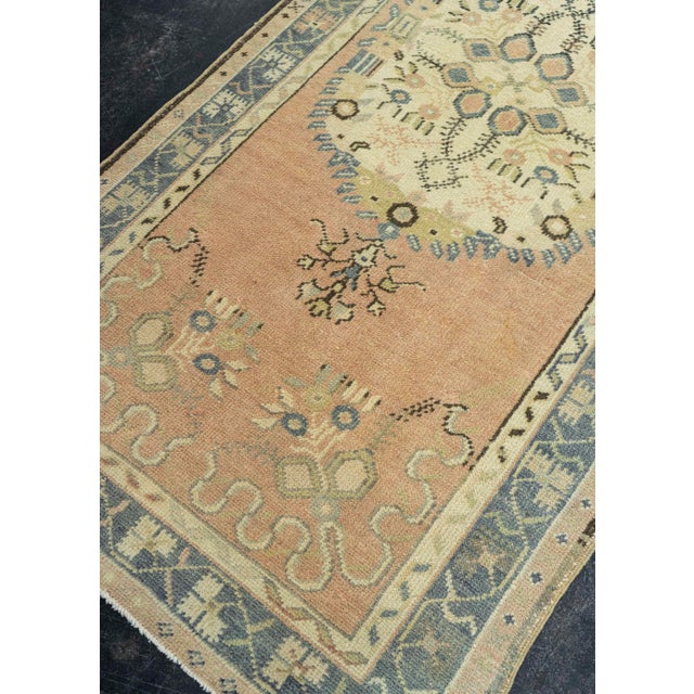 Contemporary Turkish Anatolian Runner Rug 3'2" x 6'10" For Sale - Image 3 of 4