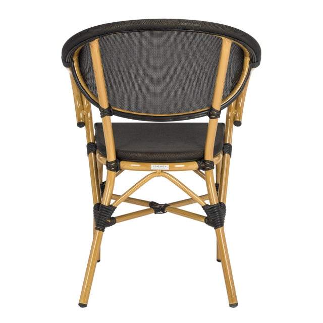 2020s Tony Stacking Armchair in Black - a Pair For Sale - Image 5 of 10