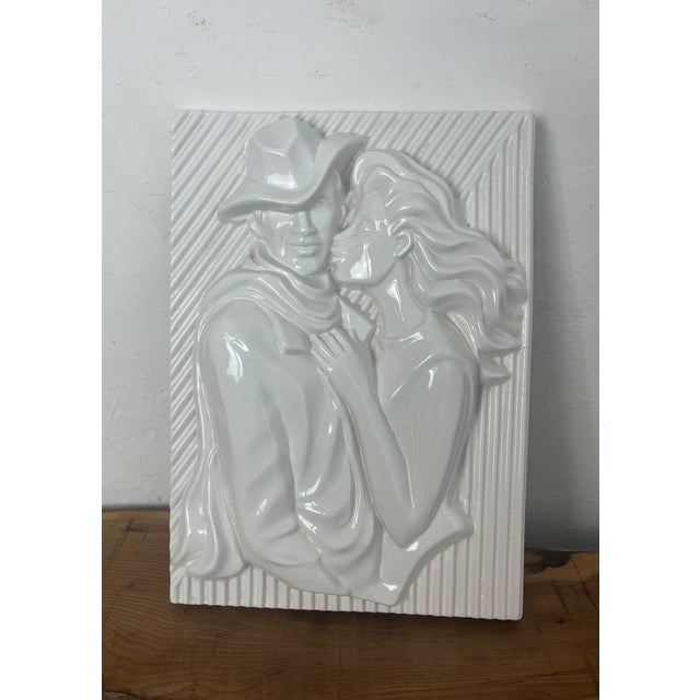 Swedish Pop Art Ceramic Wall Plaque by Ewa Jarenskog for Jie Gantoft, 1970s For Sale - Image 15 of 18